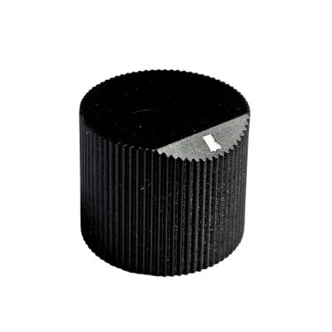 Imagem de Knob Estriado P/ Chave Potenciômetro KP-03 C/ Parafuso Cod. 399010 - Proesi Proesi