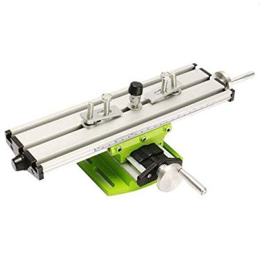 Imagem de Lukcase Mesa de trabalho multifuncional fresadora de mesa de trabalho para perfuração composta para furadeira de bancada Lukcase