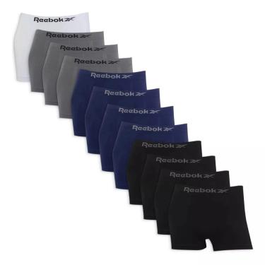 Imagem de Kit 12 Cuecas Masculinas Box Microfibra Reebok