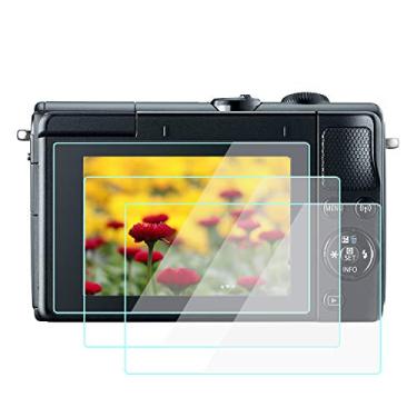 Imagem de Protetor de tela M50 para Canon EOS M50 M100 / Rebel SL2 [2 unidades], WH1916 vidro temperado fino antiarranhões antiimpressão digital antibolhas antipoeira