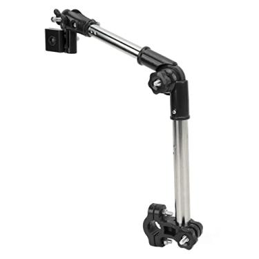 Imagem de Suporte de Guarda-chuva de Aço Inoxidável, Suporte Giratório de 360 ​​graus para Carrinho de bebê Ao Ar Livre Com Material ABS para Bicicletas, Cadeiras de Rodas Elétricas (Preto