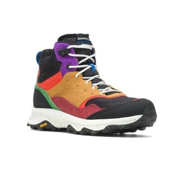 Imagem de Merrell Tênis de caminhada masculino Speed Solo Mid Wp, Preto Multi 1, 46