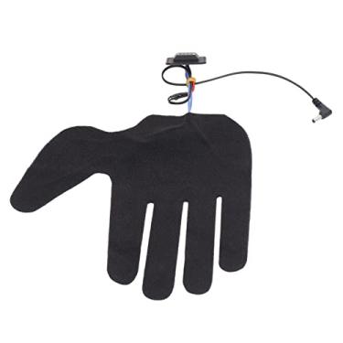 Imagem de Almofadas de Luvas de Aquecimento Elétrico, Folha de Aquecimento de Luva de 5 Dedos Com 3 Engrenagens Ajustáveis ​​para Esqui, Corrida, Caminhada, Ciclismo, Atividades Ao Ar Livre