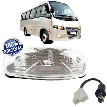 Imagem de Lanterna Ônibus Caminhão Baú Lateral Teto Placa +Conector - IAM