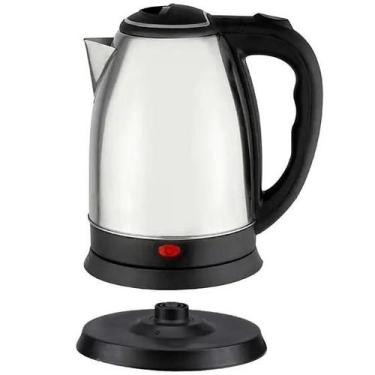 Imagem de Chaleira Jarra Elétrica Portátil 1.8 Litros Aço Inox 110v Para Café Ch