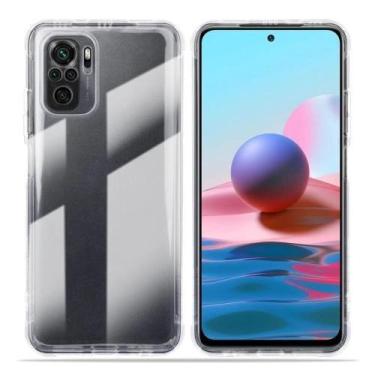Imagem de Capa Capinha Anti Impacto Transparente Para Xiaomi Redmi Note 10 4G - 