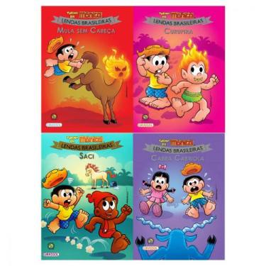 Imagem de Kit de livros turma da mônica - lendas brasileiras para ler: mula sem 