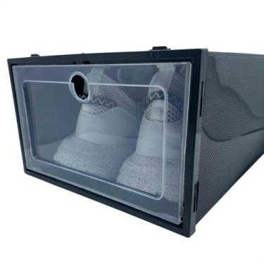 Imagem de Caixa Organizadora para Calcados Sapatos Tenis e Sandalias Gaveta Empi