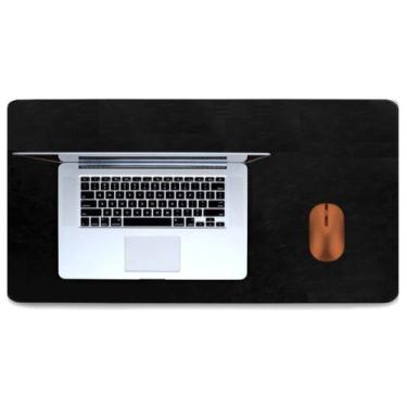 Imagem de DeskPad gamer Em Couro 100x30cm + porta copo - GENERTOY