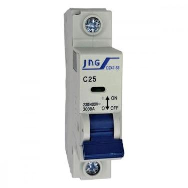 Imagem de Disjuntor Jng ''Din'' Unipolar 12077 - 25A. C