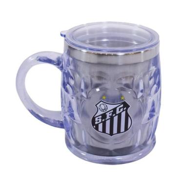 Imagem de Caneca Santos F.C Produto Oficial Licenciado - Mileno