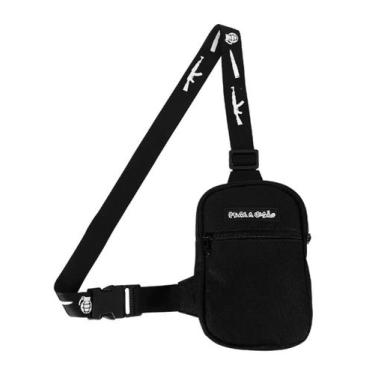 Imagem de Mini Bolsa Lateral Shoulder Bag Masculina Pega Visão Alça Sequencia - 