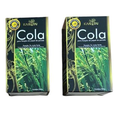 Imagem de Cola Para Papel De Parede Kantai - Instantânea - Arroz - 2 UNIDADES - 