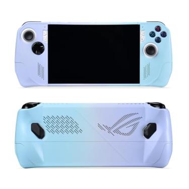 Imagem de UYIYE Capa para ROG Ally Game Console, Capa protetora completa para ASUS ROG Ally Gaming Handheld Capa Acessórios (Azul-Roxo Gradiente)