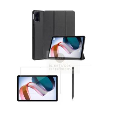 Imagem de Capa Smart + Caneta Touch + Película Para Tablet Redmi Pad 10.6 - FAM