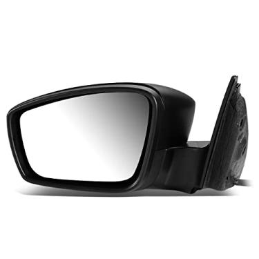 Imagem de DNA Motoring OEM-MR-VW1320159 Espelho retrovisor dobrável preto com vidro aquecido compatível com Jetta 2011-2018
