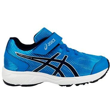 Imagem de Tênis Asics Fantasy 4 Infantil - Azul/preto - 26