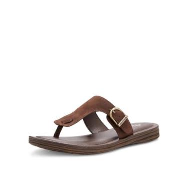 Imagem de Eastland Sandália rasteira feminina, Marrom, 9