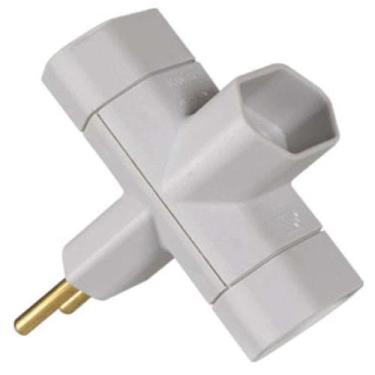 Imagem de Adaptador Tomada Benjamim 2p 10a Margirius - Eletronica Castro