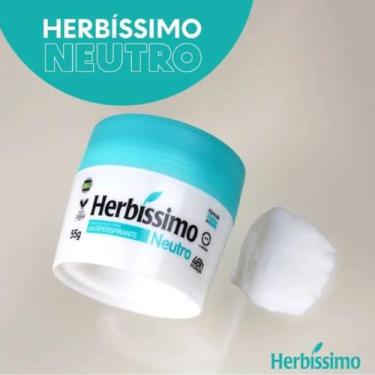 Imagem de Desodorante Creme Antitranspirante 55g Herbíssimo - Dana - Dana Cosmét