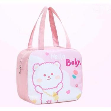 Imagem de Bolsa Lancheira Térmica Forrada Alça BWB-54 - P5, Rosa Claro BWB-54