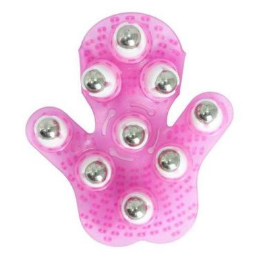 Imagem de Luva Massageadora Corporal 9 Esferas De Metal - oem