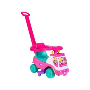 Imagem de Andador Infantil Totoka Plus de Empurrar - Cardoso Toys, Pink, Borbole