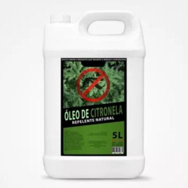 Imagem de Repelente Líquido Óleo De Citronela Puro Natural 5 Litro - CR CLEAN