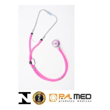 Imagem de Estetoscópio Clinico Rappaport Adulto E Infantil Com Garantia De 2 Ano