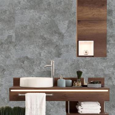 Imagem de Papel de Parede  Textura Cimento Queimado (folha med. 90x300 cm) - Dec