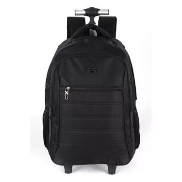 Imagem de MOCHILA EXECUTIVA LAPTOP NOTEBOOK POLO KING Preta - Luxcel, M, Preta
