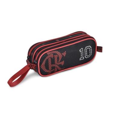 Imagem de Estojo Duplo Flamengo Bola Clio
