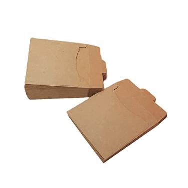 Imagem de 25 peças de capas de CD de papel kraft, capas de DVD, envelopes de papel kraft, envelopes de DVD, envelopes de armazenamento de DVD, capas de disco, envelopes de embalagem de CD