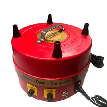 Imagem de Inflador de Balões 4 Bicos Temporizado com Controle de Pressão - Bônus