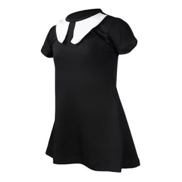 Imagem de Fantasia Vestido Roupa Wandinha 2 a 8 anos - SGB MODAS E VARIEDADES , 