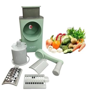 Imagem de B-MAX Processador de Alimentos Multifuncional Corta, Rala, Fatia Legumes e Frutas Verde