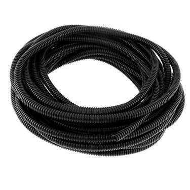 Imagem de Tubo flexível de polietileno preto, fluido para conduíte elétrico líquido, 14M Length 10mm ID, Black