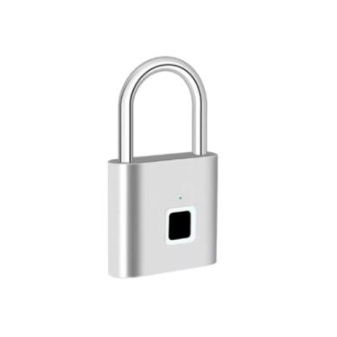 Imagem de Cadeado Biométrico Inteligente Sem Chave, Abertura Digital