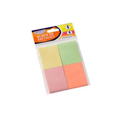 Imagem de Bloco Adesivo BRW Smart Notes 38x51mm Tons Pastel 50fls 04 Blocos