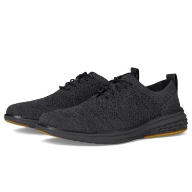Imagem de Cole Haan Men's Grand Hurrion Stitchlite Wingtip Oxfords, Black/Periscope/Black, 7.5