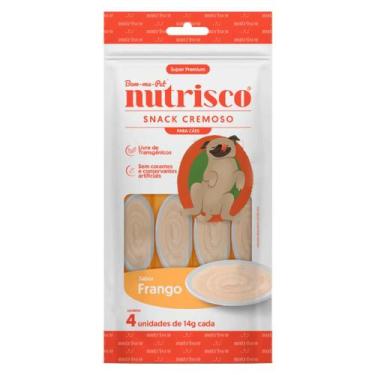 Imagem de Petisco para Cães Snack Cremoso Nutrisco Sabor Frango 56g
