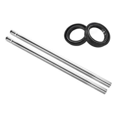 Imagem de Kit Par Tubo Interno Bengala + Par Retentor Moto Xtz 125 - BY