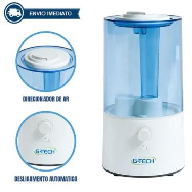 Imagem de Umidificador Ultrassônico Allergy Free Hm 3 Litros Gtech