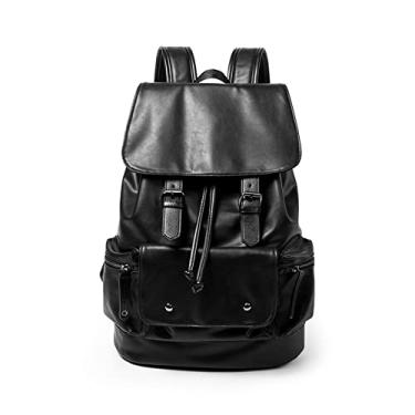 Imagem de Mochilas masculinas fashion mochilas de couro de qualidade para homens mochilas masculinas de grande capacidade