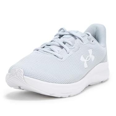 Imagem de Under Armour Charged Pursuit 4 Tênis feminino, (014) cinza halo/cinza moderno/branco, 40