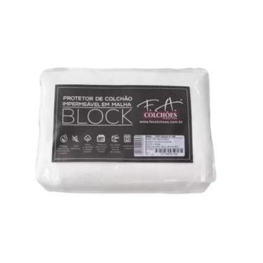 Imagem de Potetor Impermeável Block Malha para Colchão, Com Elástico, F.A. Colch