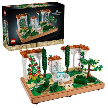 Imagem de LEGO Icons Jardim com Fonte 10359