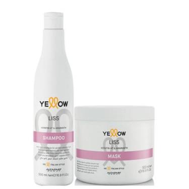 Imagem de Kit Duo Yellow Liss Shampoo + Máscara 500ml - Alfaparf Group
