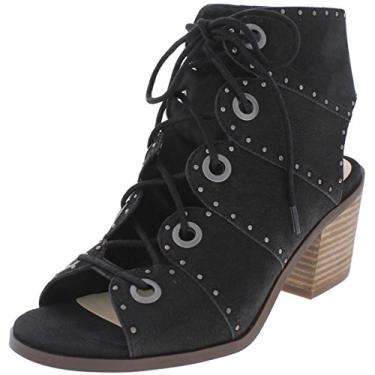 Imagem de Jessica Simpson Sandália feminina de salto Ryanna, Preto, 7.5