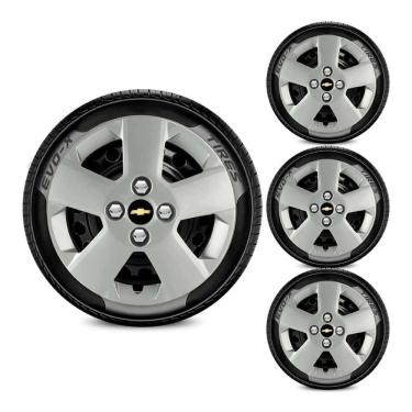 Imagem de Jogo calota Aro 14 Onix Prisma Montana Agile 2014 á 2023